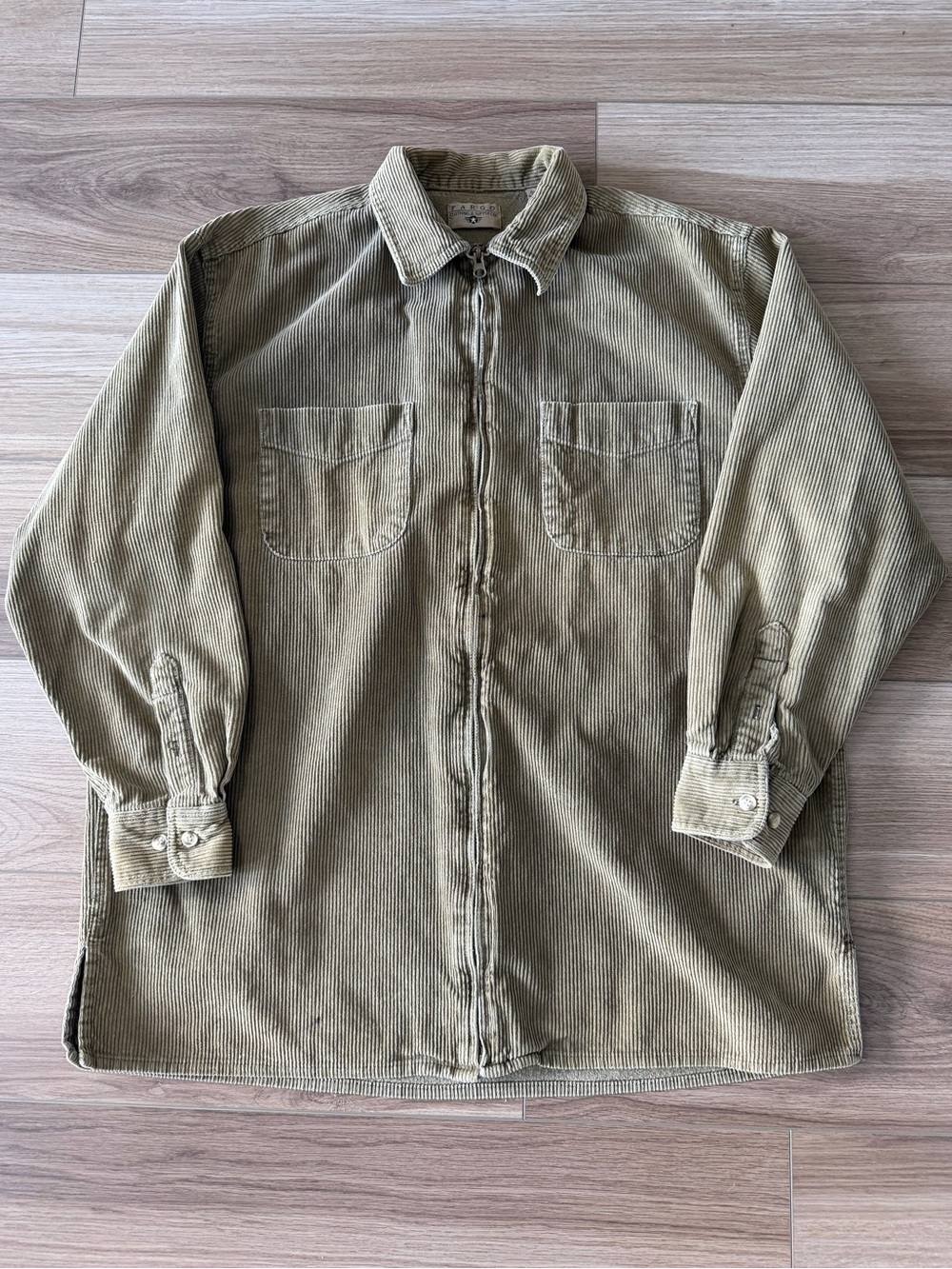 Vintage 90’s Brown Corduroy Shirt Jacket
